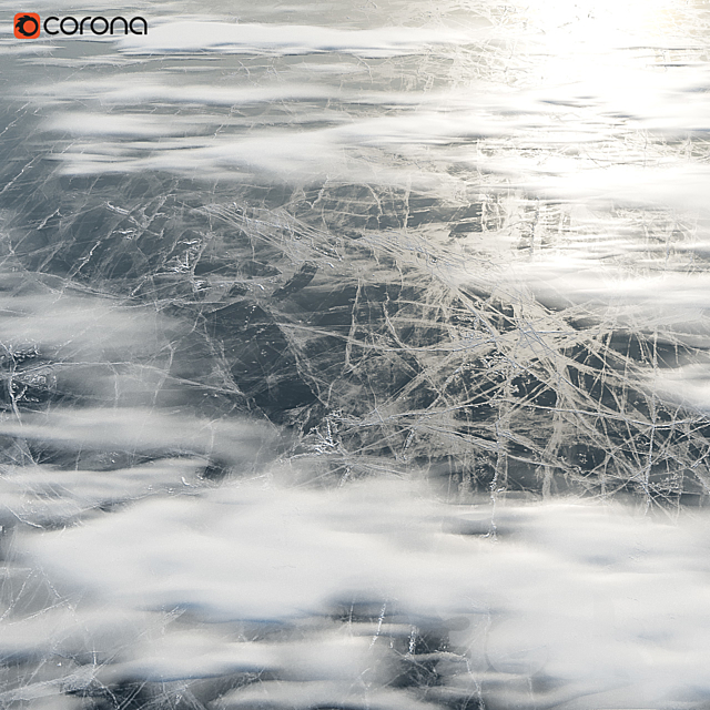 Ice with snow 3DS Max Model - thumbnail 2