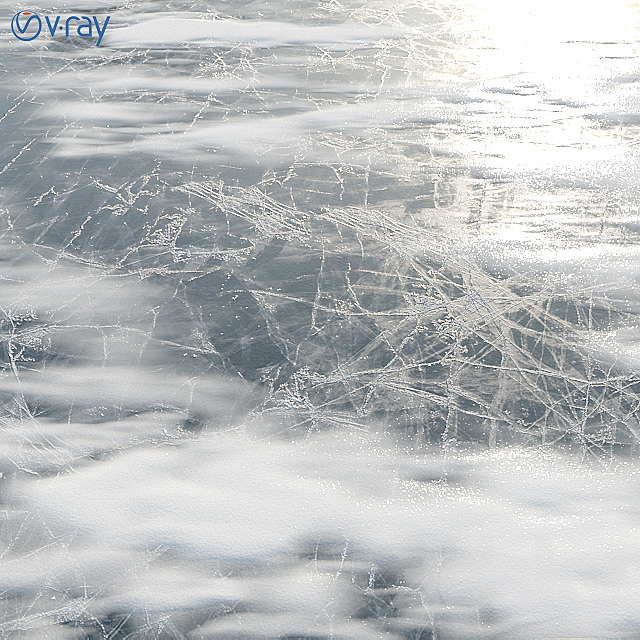 Ice with snow 3DS Max Model - thumbnail 3