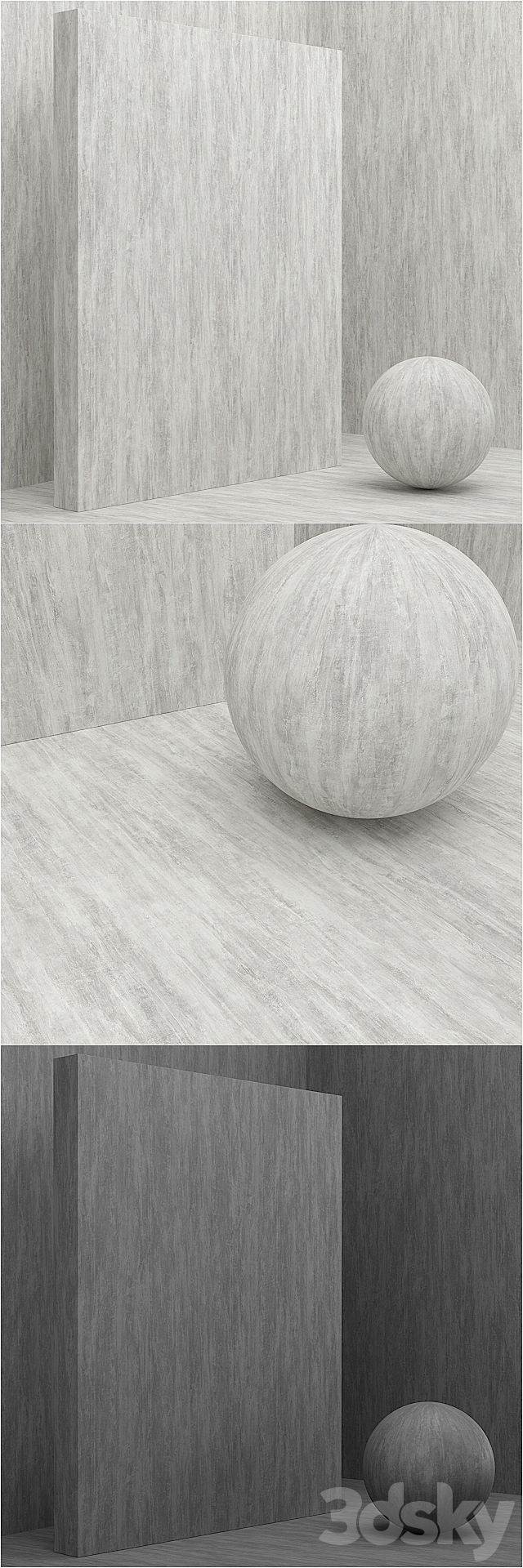 Material (seamless) – coating. plaster set 40 3DSMax File - thumbnail 2