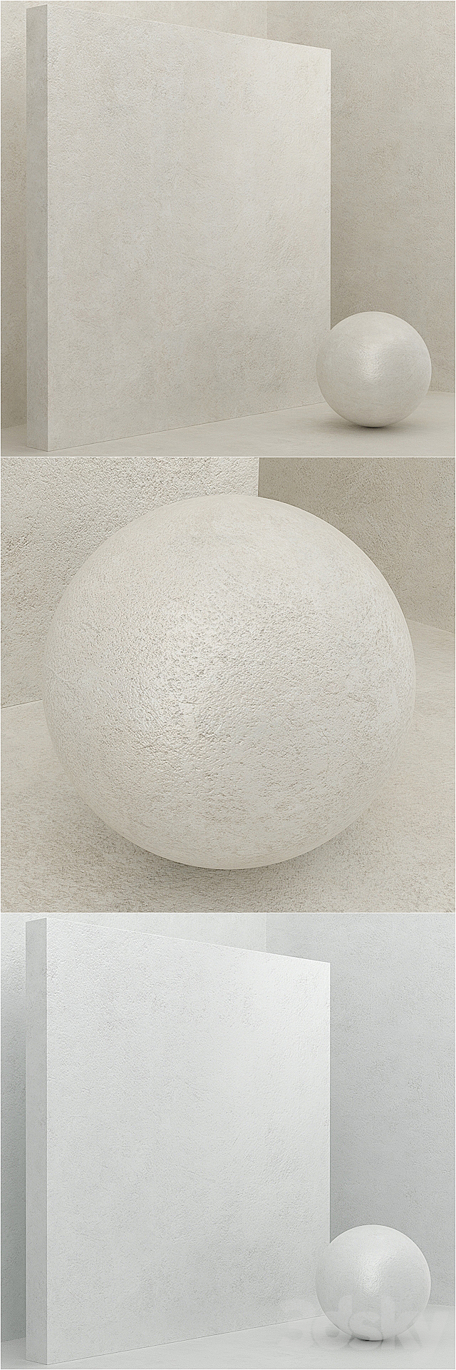 Material (seamless) – coating. stone. plaster set 56 3DSMax File - thumbnail 2