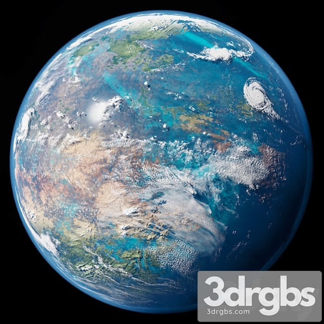 Planet Vol 1 3dsmax Download - thumbnail 1