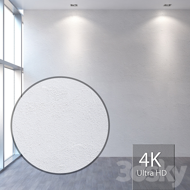 Plaster 438 (white) 3ds Max - thumbnail 1