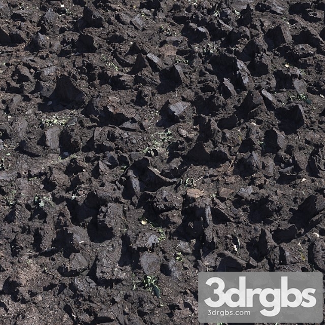 Plowed land 1 3dsmax Download - thumbnail 1