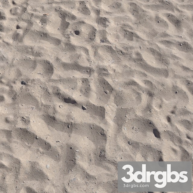 Sand beach 1 3dsmax Download - thumbnail 1