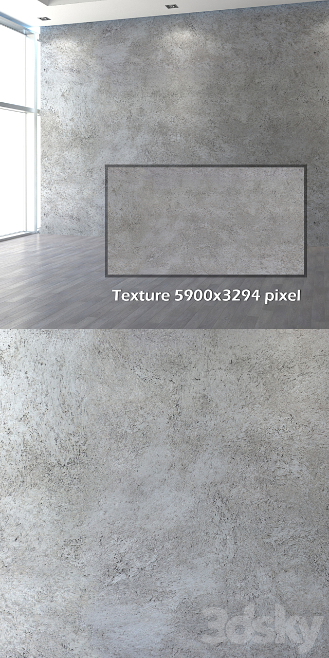 Set of decorative plaster 5 3DS Max Model - thumbnail 2