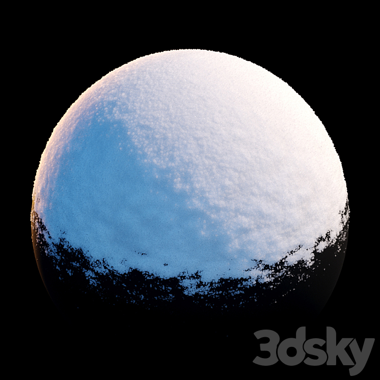 Snow 3DS Max Model - thumbnail 1