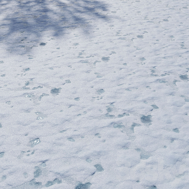 Snow Ice PBR material 4k Seamless Set 01 3ds Max - thumbnail 1