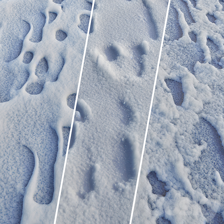 snow pack 3DS Max Model - thumbnail 1