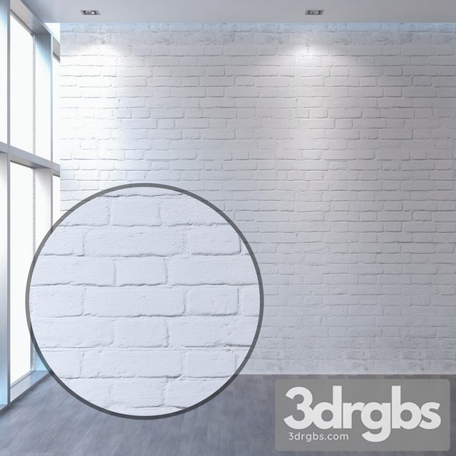 White Brick 55 3dsmax Download - thumbnail 1