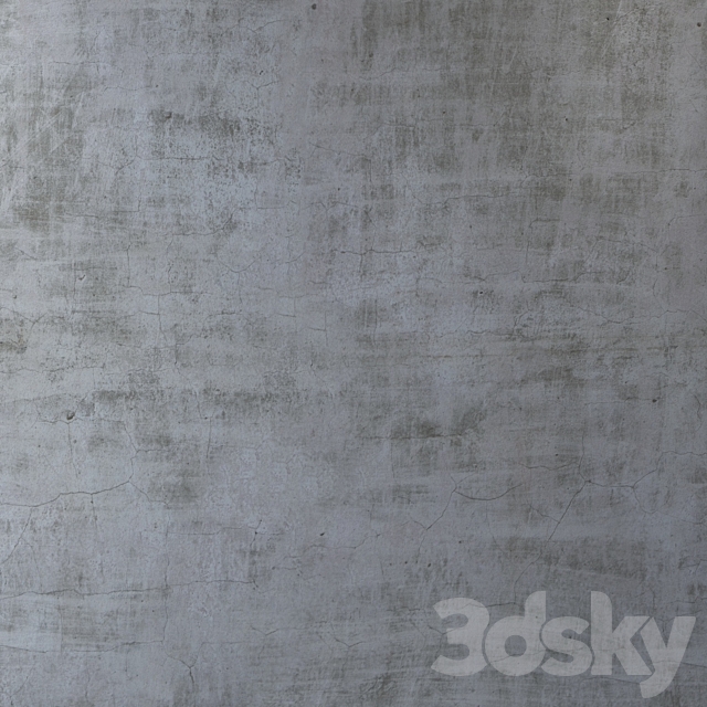 Wiped plastered wall 3DSMax File - thumbnail 3