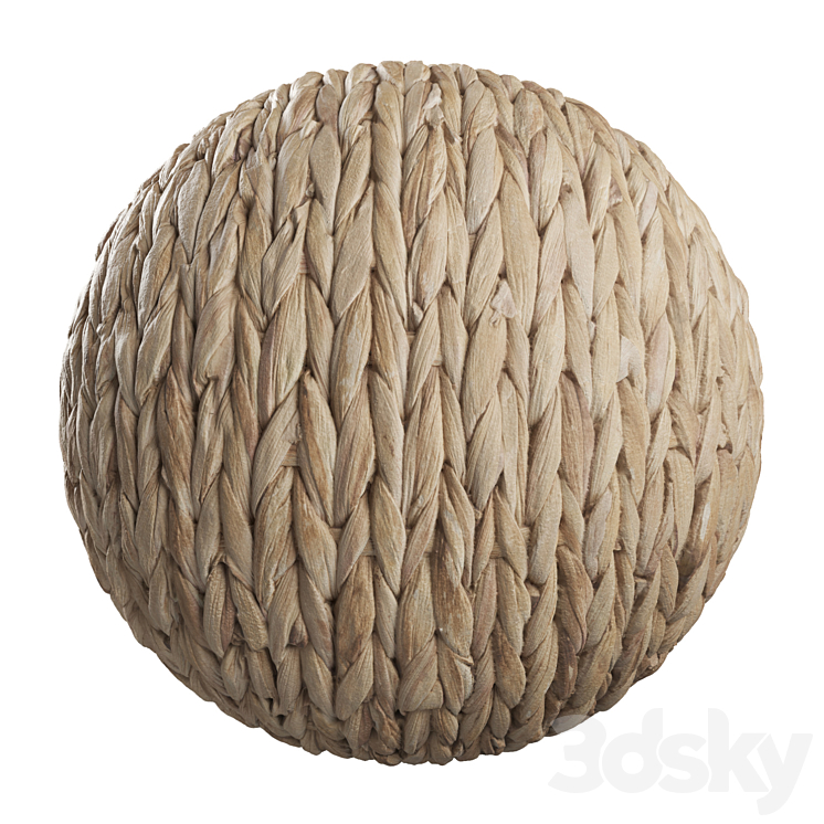 Woven reed 3DS Max Model - thumbnail 1