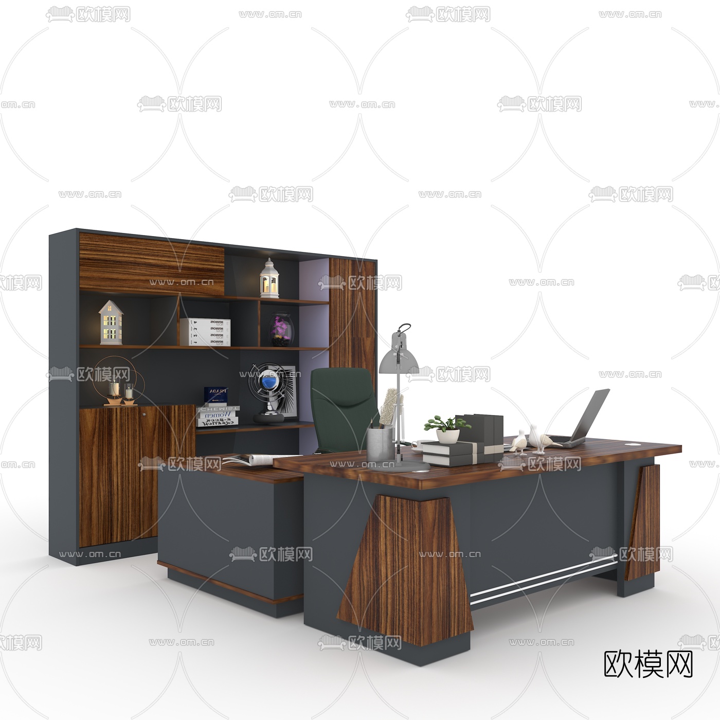 FURNITURE – OFFICE – VRAY / CORONA – 3D MODEL – 004 - thumbnail 1