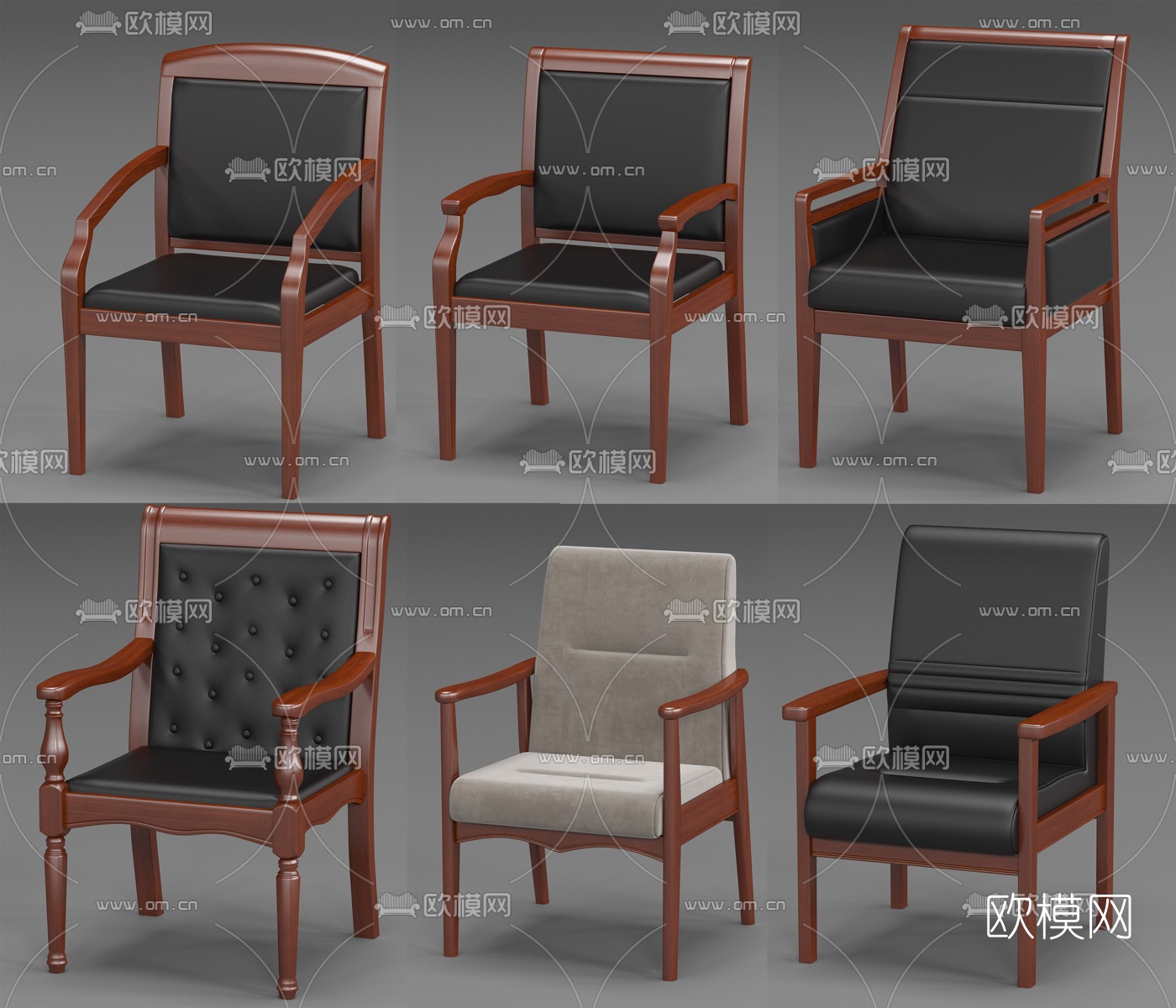 FURNITURE – OFFICE – VRAY / CORONA – 3D MODEL – 012 - thumbnail 1