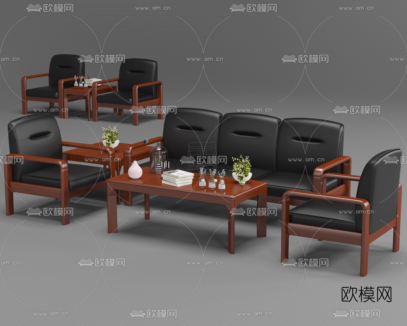 FURNITURE – OFFICE – VRAY / CORONA – 3D MODEL – 017 - thumbnail 1