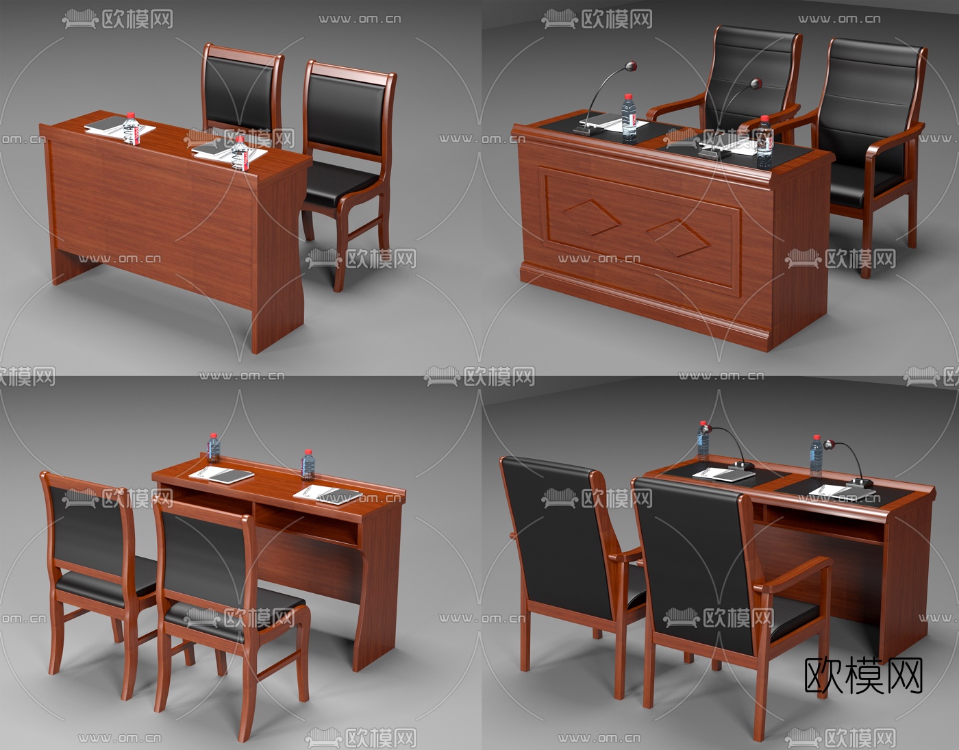 FURNITURE – OFFICE – VRAY / CORONA – 3D MODEL – 024 - thumbnail 1