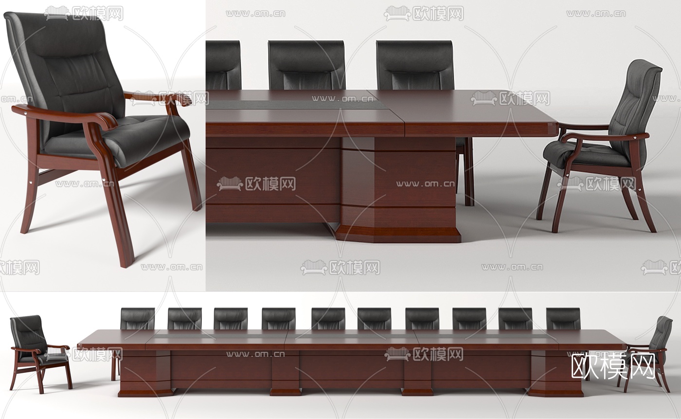 FURNITURE – OFFICE – VRAY / CORONA – 3D MODEL – 026 - thumbnail 1