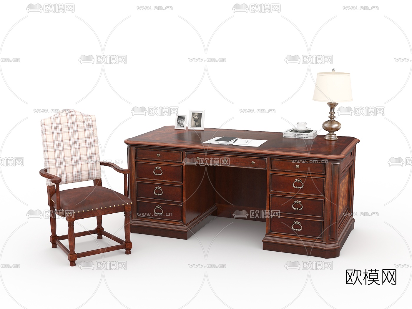 FURNITURE – OFFICE – VRAY / CORONA – 3D MODEL – 039 - thumbnail 1