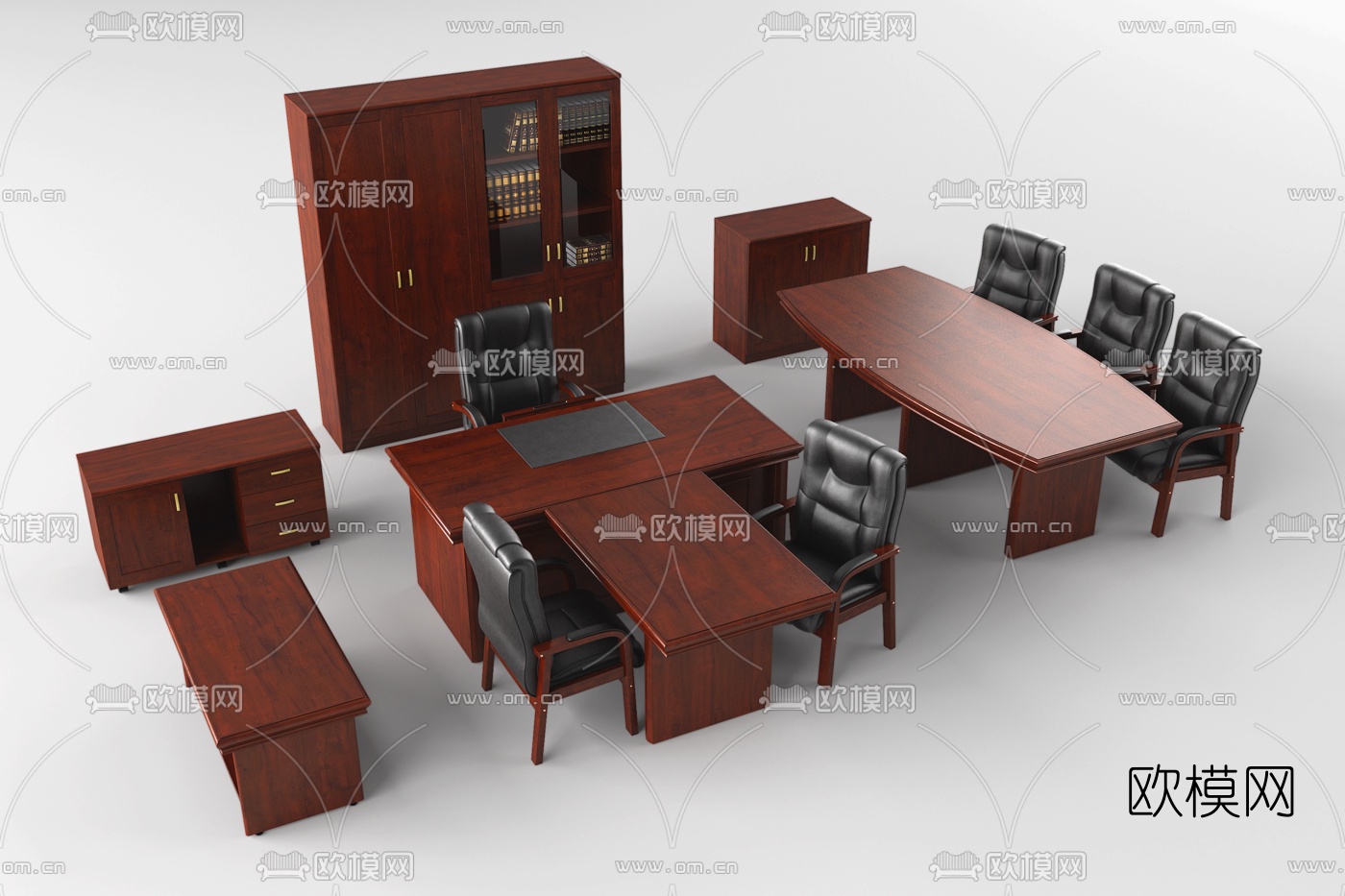 FURNITURE – OFFICE – VRAY / CORONA – 3D MODEL – 040 - thumbnail 1