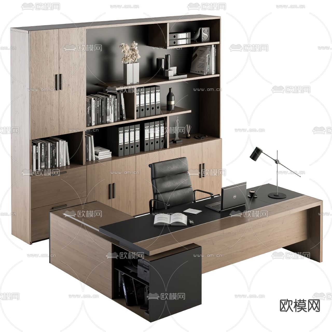 FURNITURE – OFFICE – VRAY / CORONA – 3D MODEL – 047 - thumbnail 1