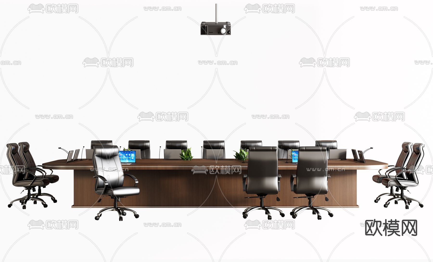 FURNITURE – OFFICE – VRAY / CORONA – 3D MODEL – 056 - thumbnail 1