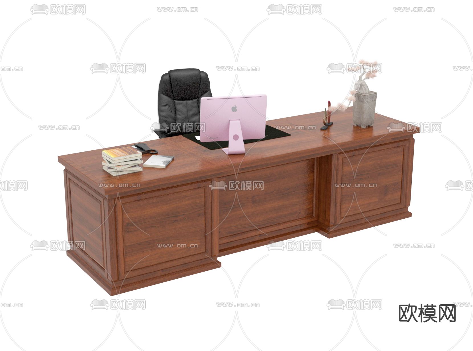 FURNITURE – OFFICE – VRAY / CORONA – 3D MODEL – 057 - thumbnail 1