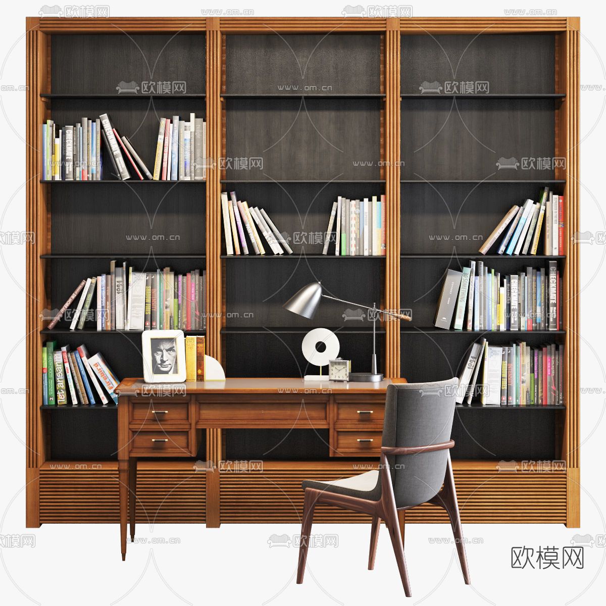 FURNITURE – OFFICE – VRAY / CORONA – 3D MODEL – 058 - thumbnail 1