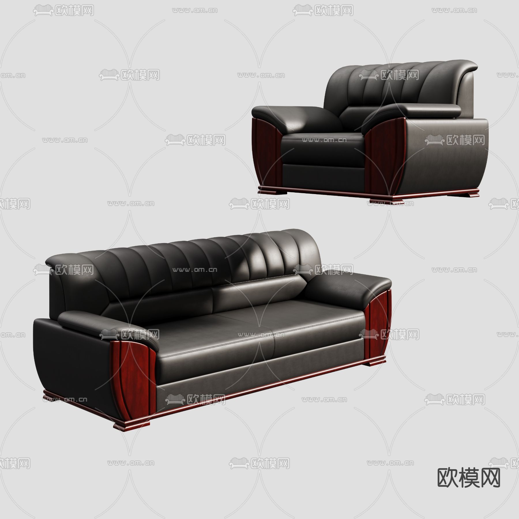 FURNITURE – OFFICE – VRAY / CORONA – 3D MODEL – 073 - thumbnail 1