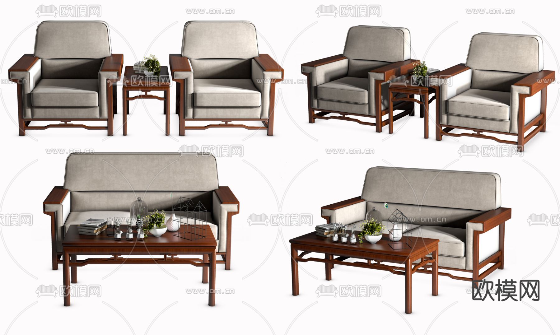 FURNITURE – OFFICE – VRAY / CORONA – 3D MODEL – 082 - thumbnail 1