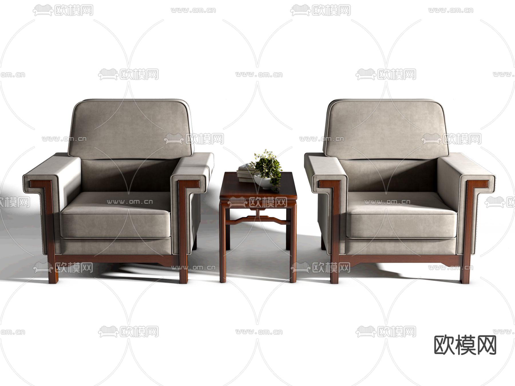 FURNITURE – OFFICE – VRAY / CORONA – 3D MODEL – 083 - thumbnail 1