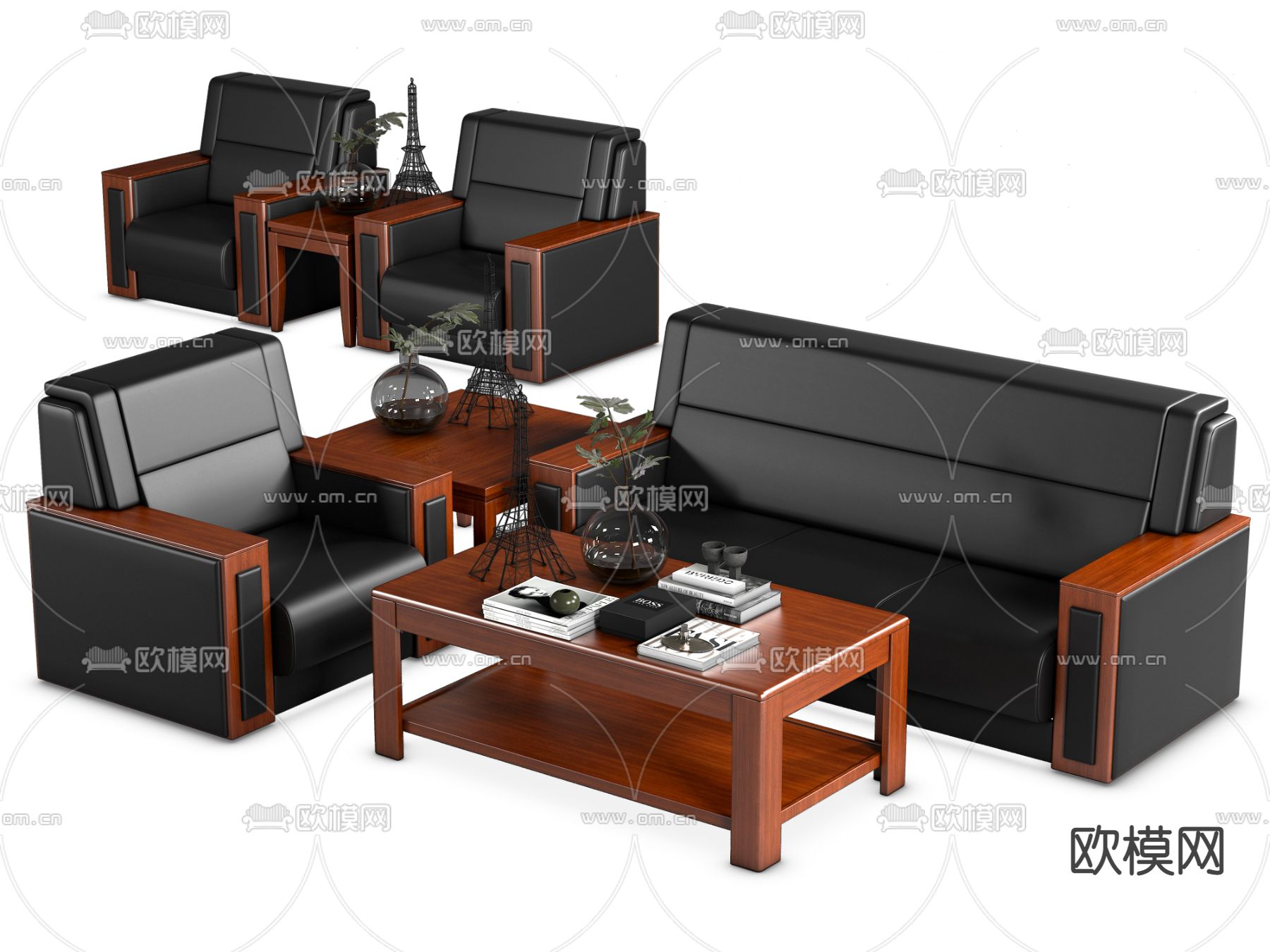 FURNITURE – OFFICE – VRAY / CORONA – 3D MODEL – 084 - thumbnail 1