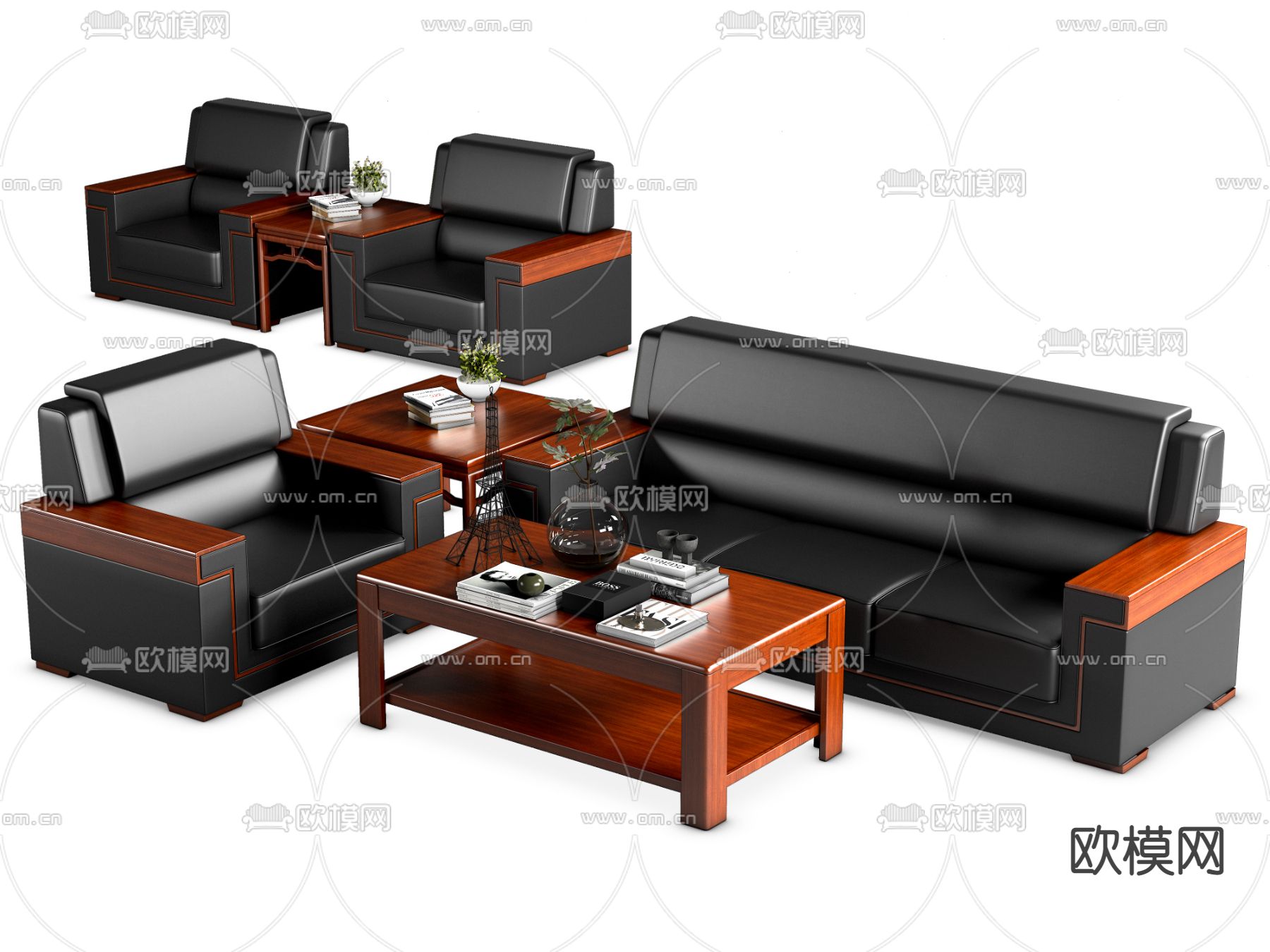 FURNITURE – OFFICE – VRAY / CORONA – 3D MODEL – 085 - thumbnail 1