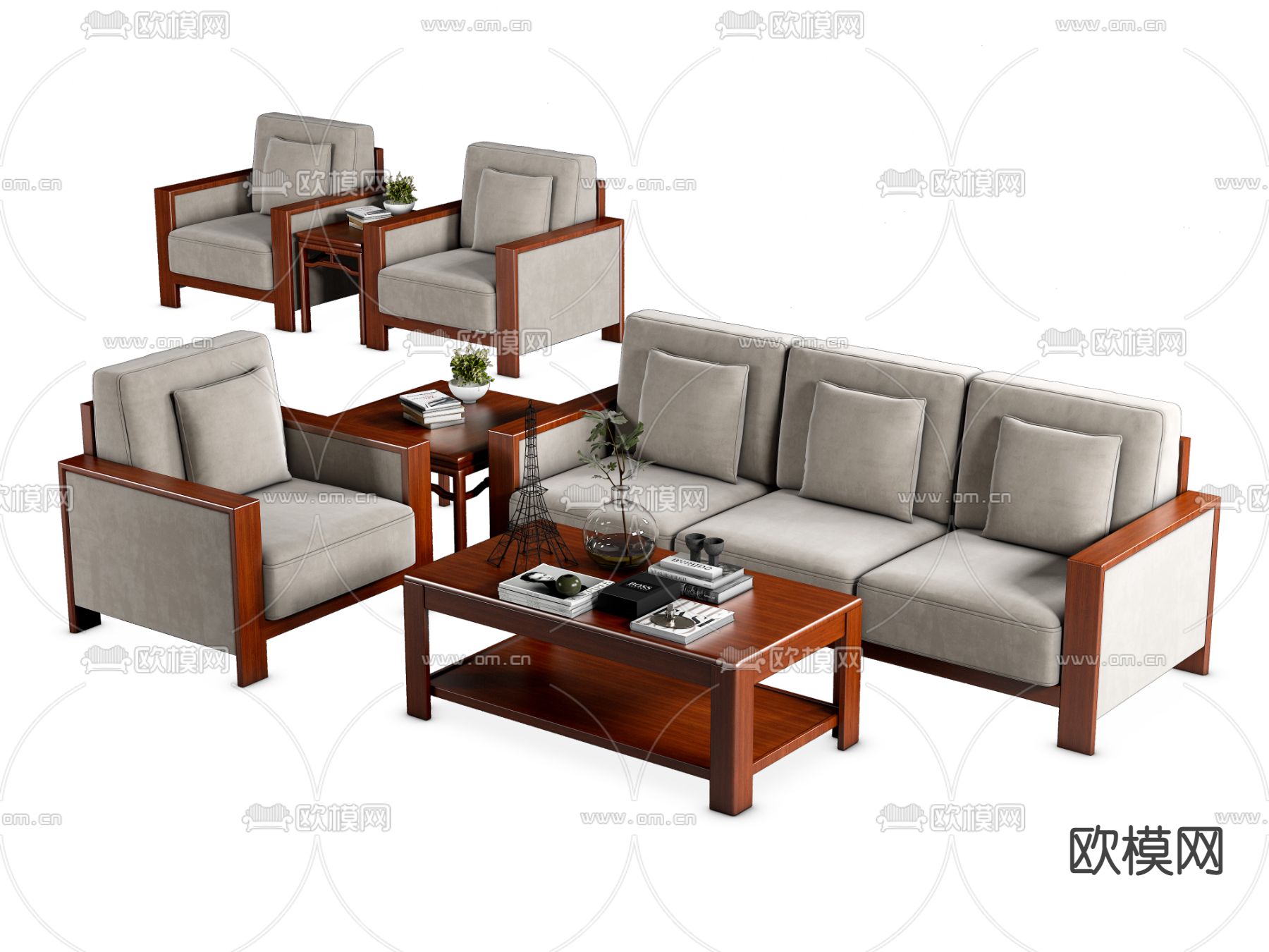 FURNITURE – OFFICE – VRAY / CORONA – 3D MODEL – 086 - thumbnail 1