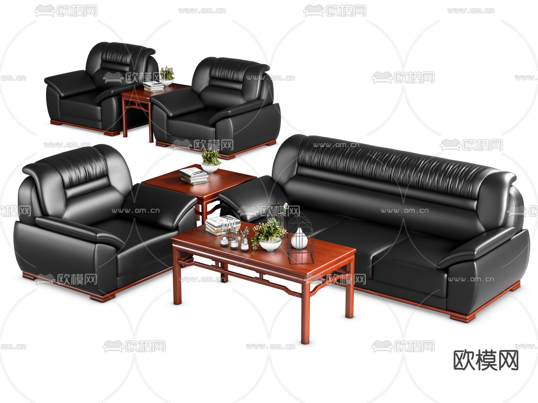 FURNITURE – OFFICE – VRAY / CORONA – 3D MODEL – 092 - thumbnail 1