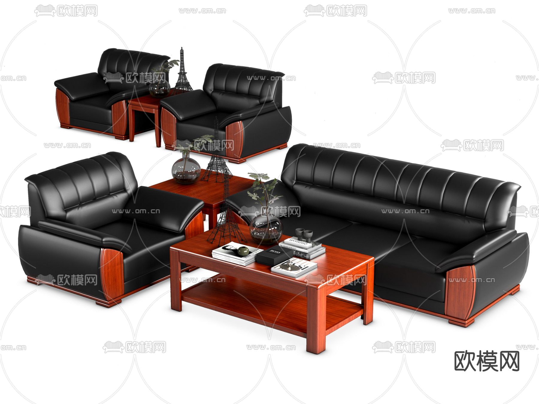 FURNITURE – OFFICE – VRAY / CORONA – 3D MODEL – 093 - thumbnail 1