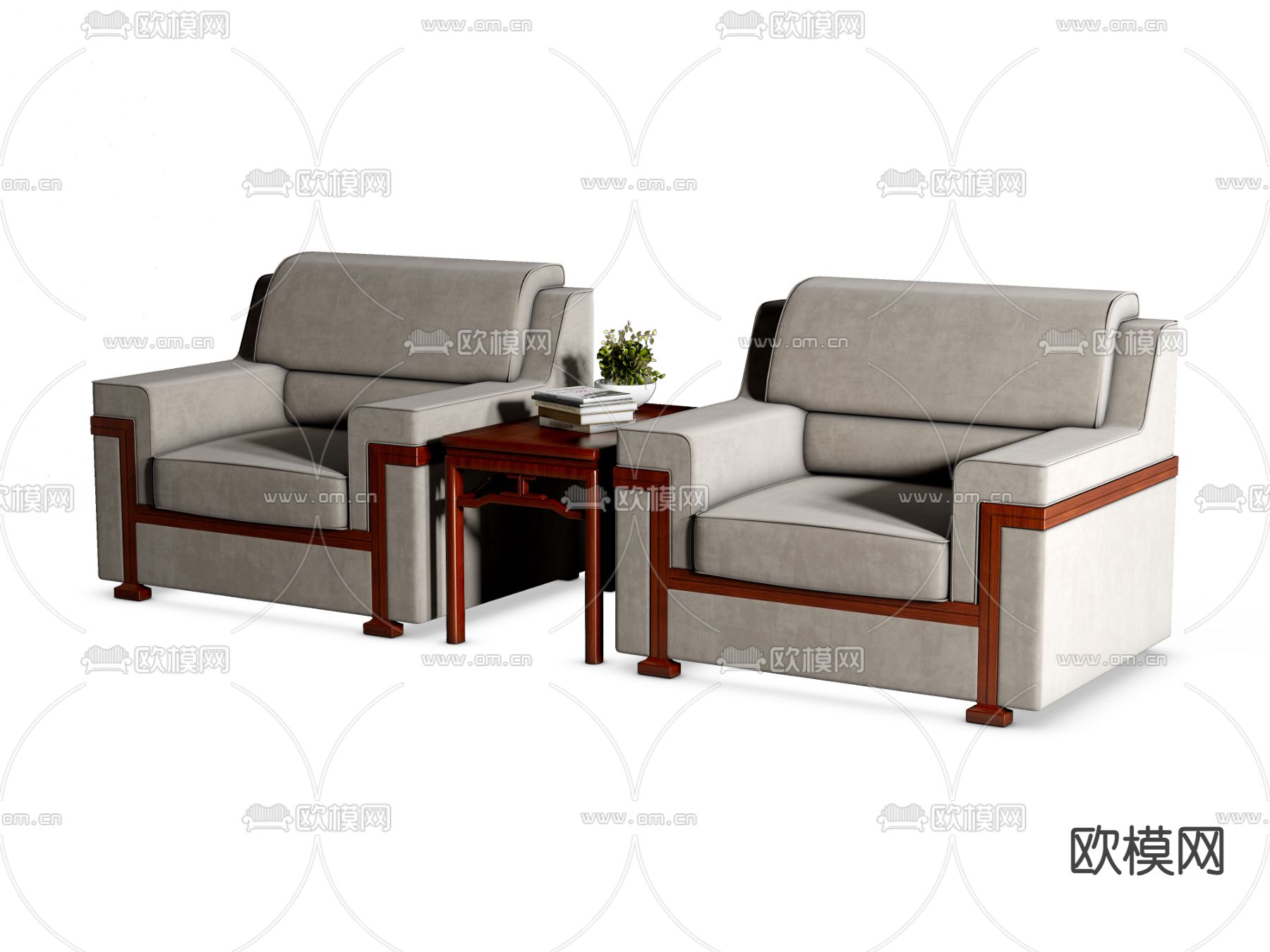 FURNITURE – OFFICE – VRAY / CORONA – 3D MODEL – 097 - thumbnail 1