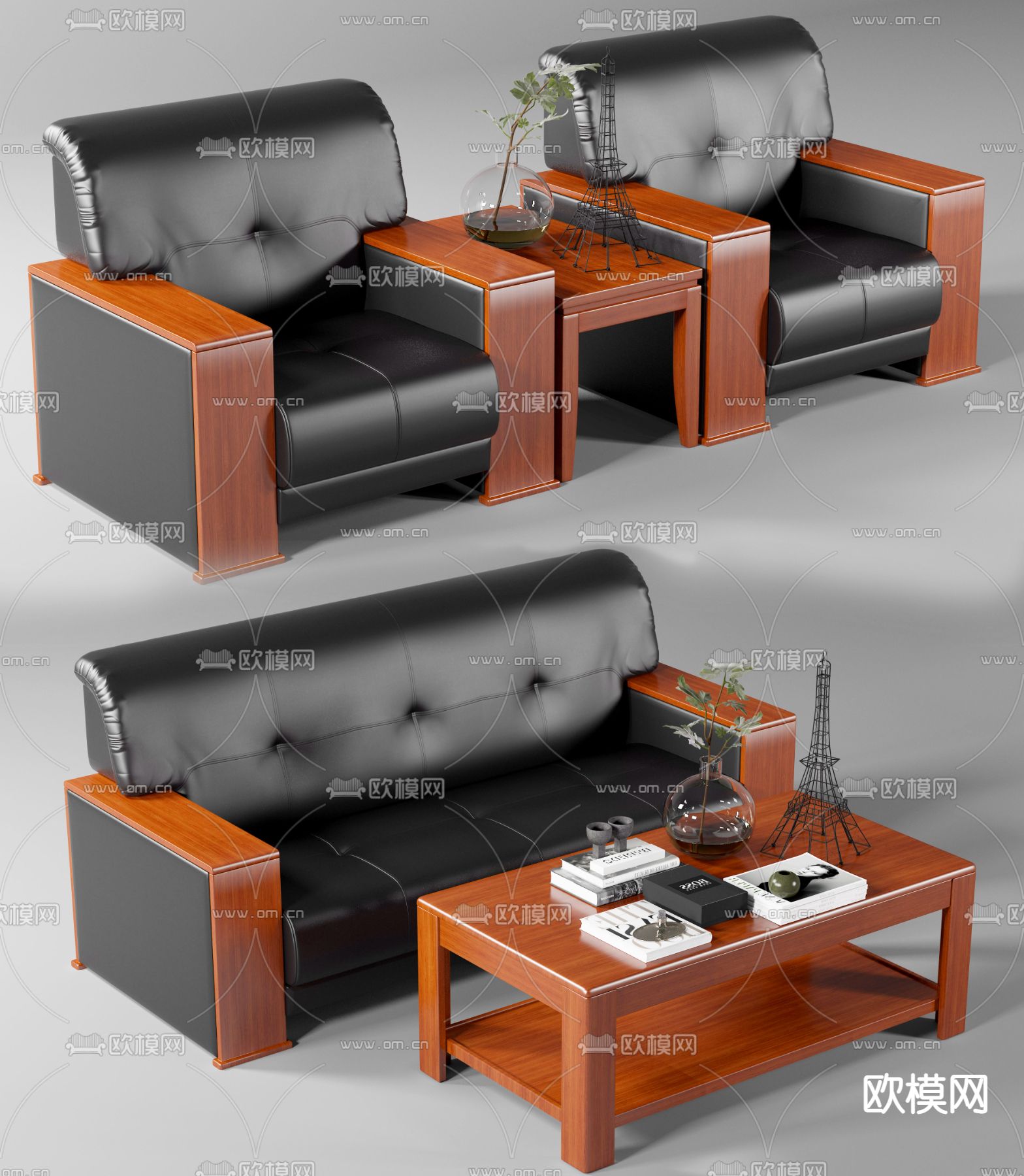 FURNITURE – OFFICE – VRAY / CORONA – 3D MODEL – 104 - thumbnail 1