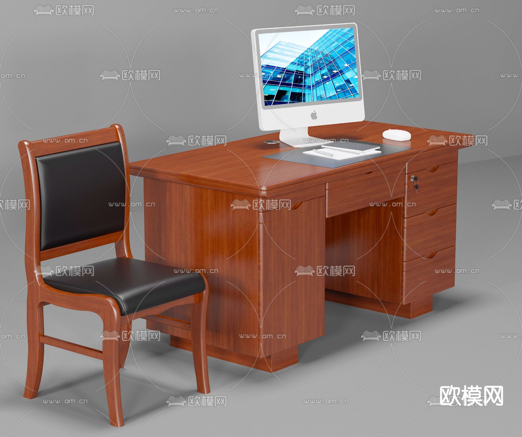 FURNITURE – OFFICE – VRAY / CORONA – 3D MODEL – 105 - thumbnail 1