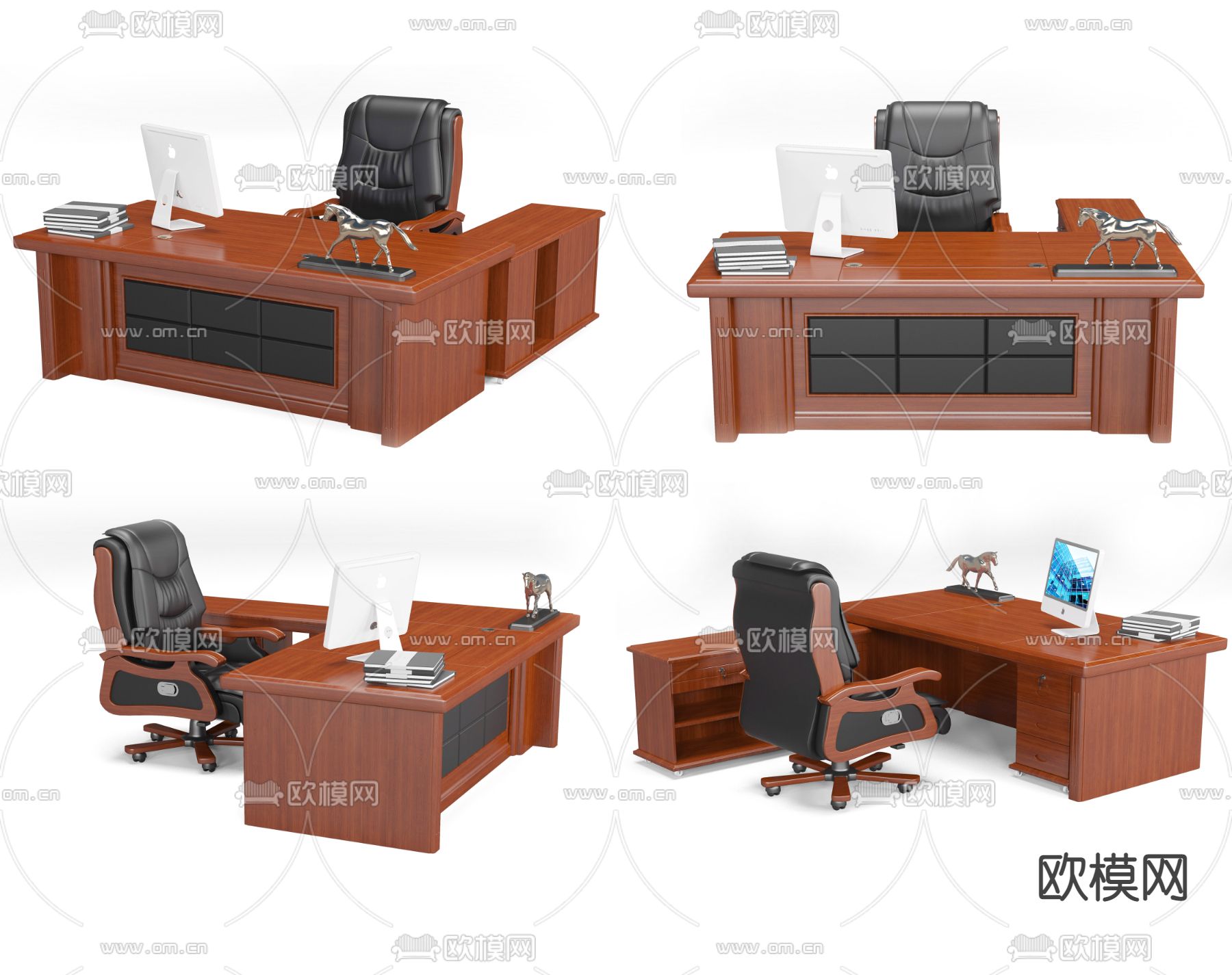 FURNITURE – OFFICE – VRAY / CORONA – 3D MODEL – 106 - thumbnail 1