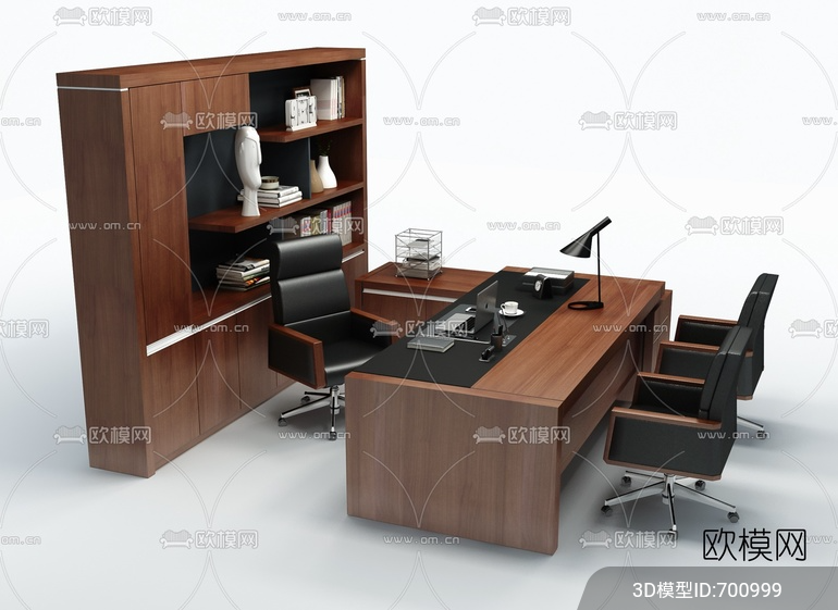 FURNITURE – OFFICE – VRAY / CORONA – 3D MODEL – 132 - thumbnail 1