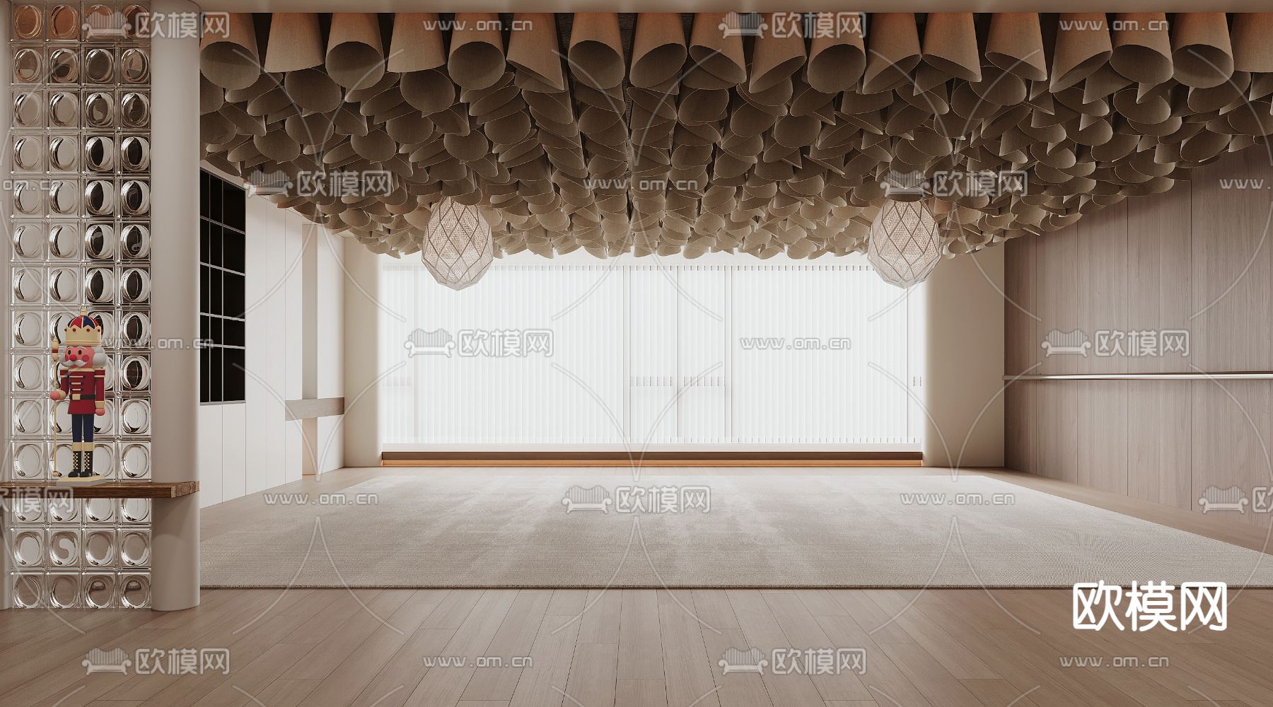 3DS MAX – DETAIL – CEILING – CORONA – 3D MODEL – 3207 - thumbnail 1