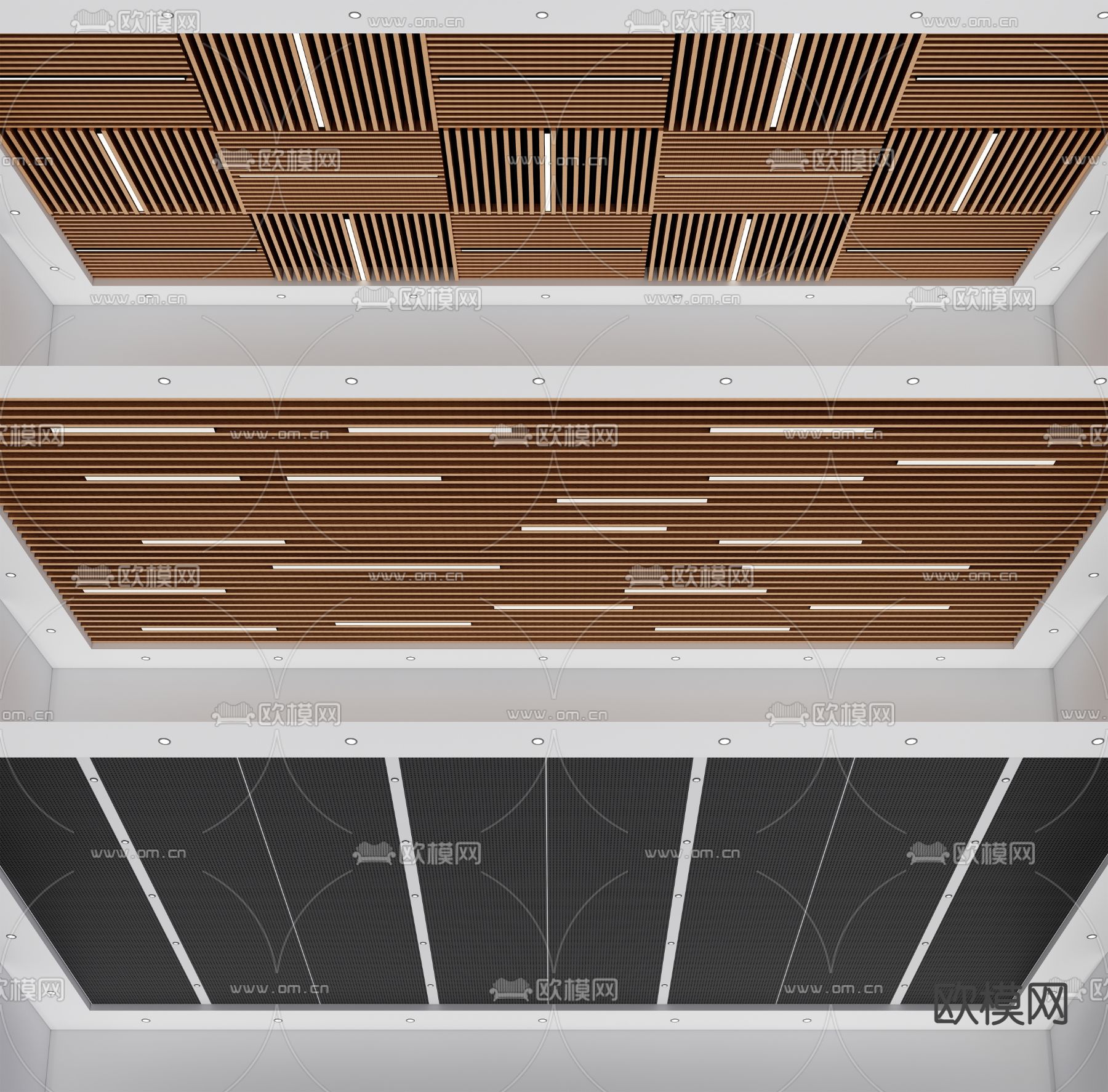 3DS MAX – DETAIL – CEILING – VRAY / CORONA – 3D MODEL – 3139 - thumbnail 1