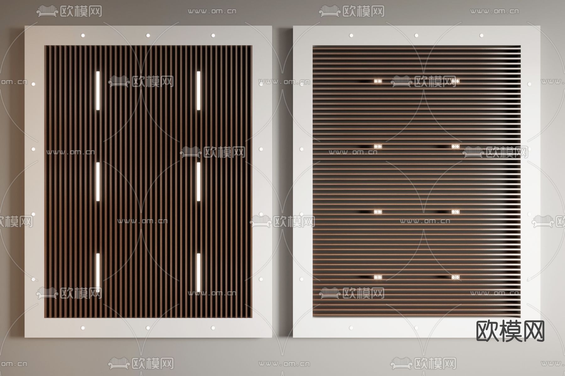 3DS MAX – DETAIL – CEILING – VRAY / CORONA – 3D MODEL – 3160 - thumbnail 1