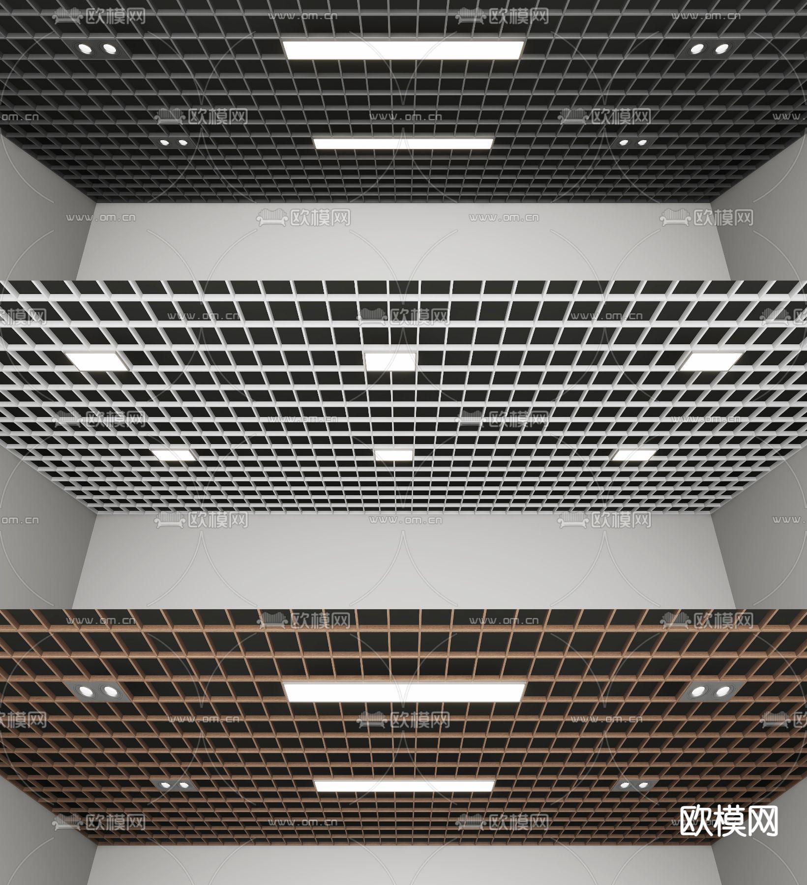 3DS MAX – DETAIL – CEILING – VRAY / CORONA – 3D MODEL – 3180 - thumbnail 1