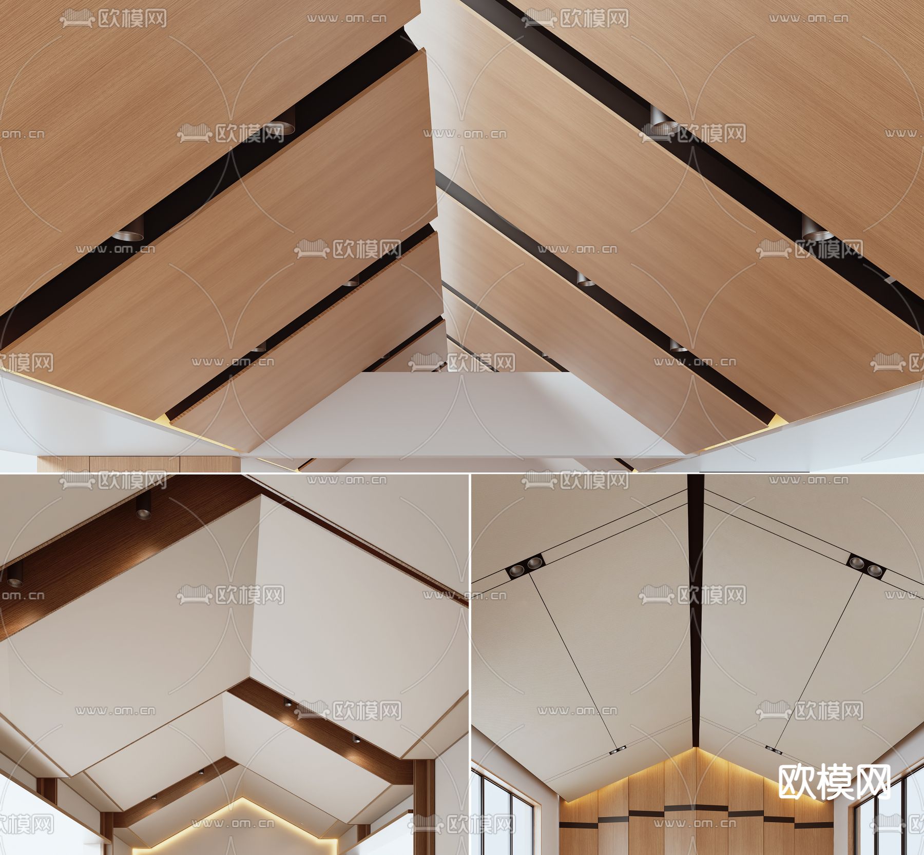 3DS MAX – DETAIL – CEILING – VRAY / CORONA – 3D MODEL – 3209 - thumbnail 1