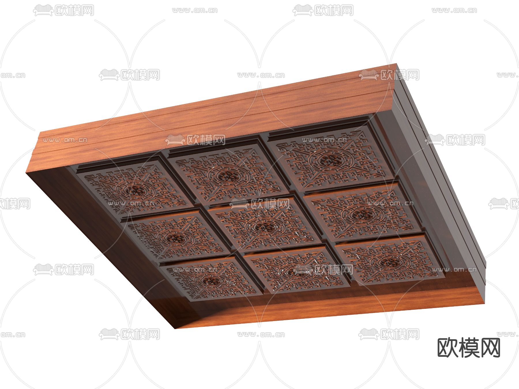 3DS MAX – DETAIL – CEILING – VRAY / CORONA – 3D MODEL – 3210 - thumbnail 1