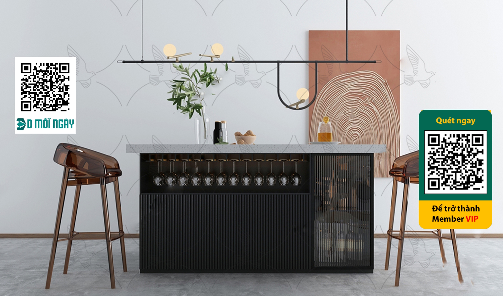 OTHER MODELS – BAR – VRAY / CORONA – 3D MODEL – 4072 - thumbnail 1