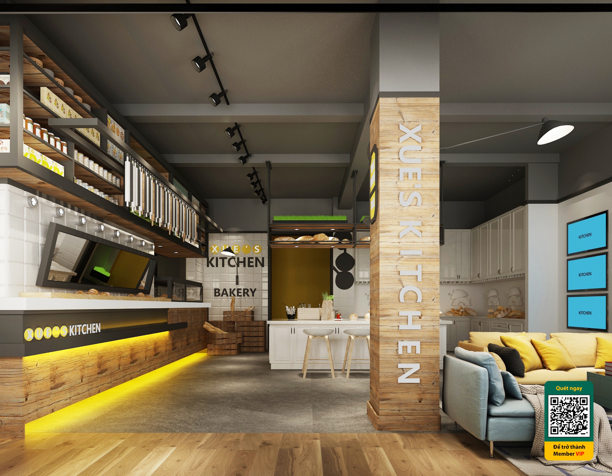 Cafe milk tea shop 3D – 022 – 3639 - thumbnail 1