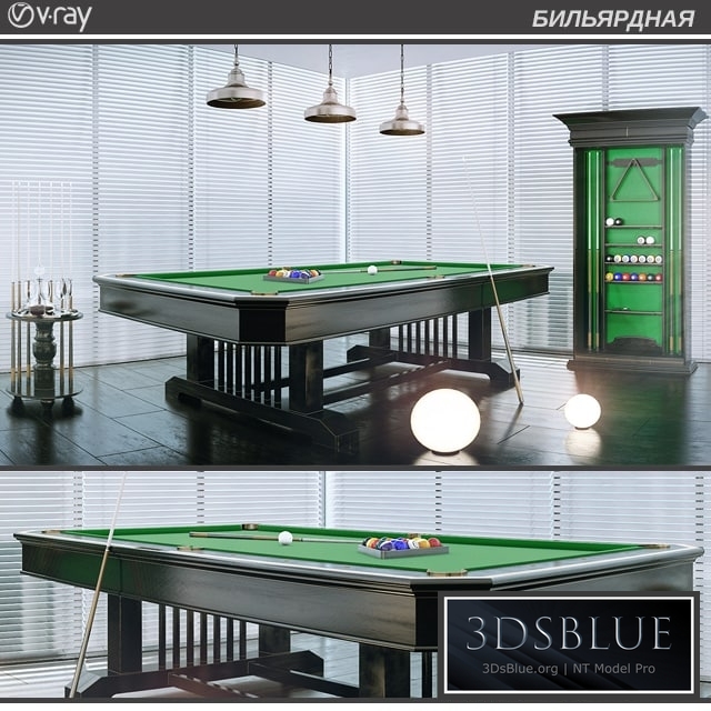 BILLIARD 3DS Max - thumbnail 3