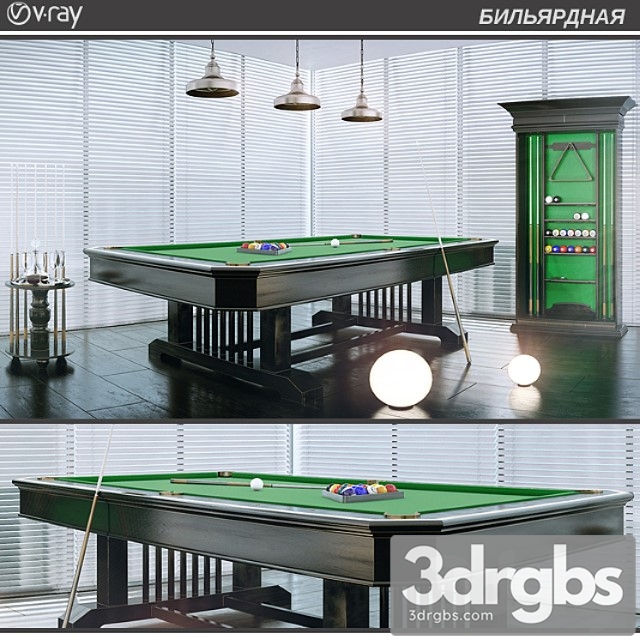 Billiard 3dsmax Download - thumbnail 1