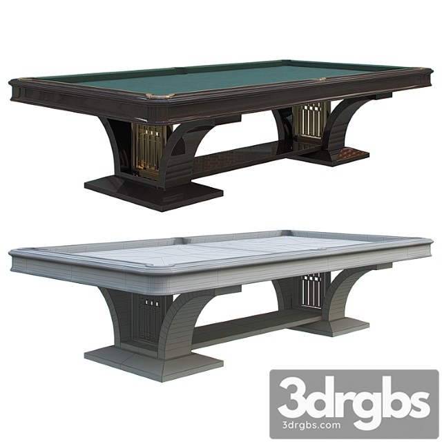 Billiard Table 5 3dsmax Download - thumbnail 1